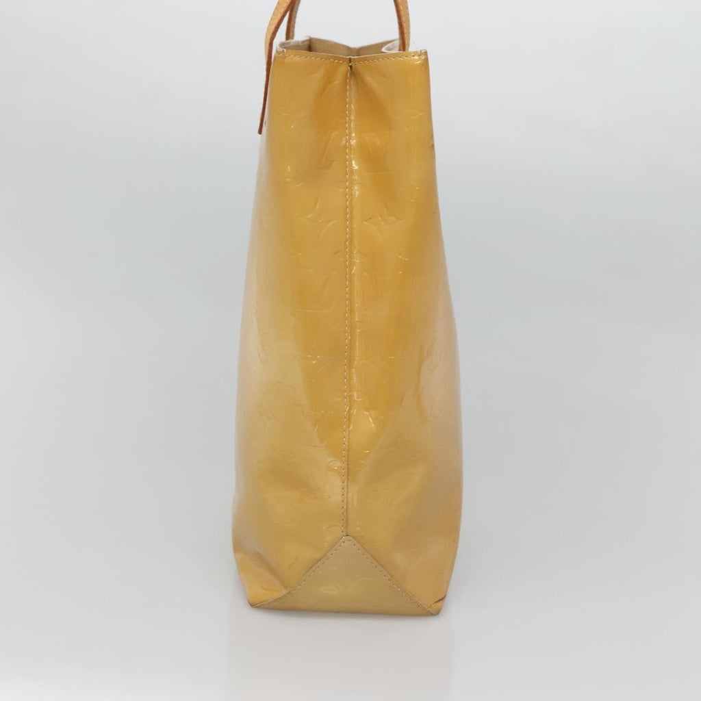 Louis Vuitton Reade Handbag Monogram Vernis Beige Patent_Leather Tote Bag Bag (Pre-Owned)