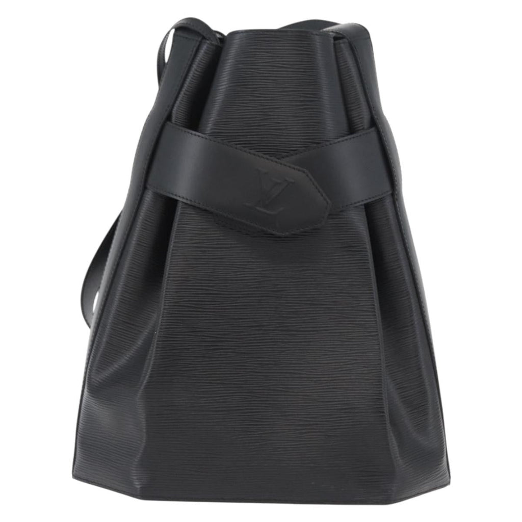 Louis Vuitton Vintage Sac D'epaule Handbag Epi Leather Black Leather Shoulder Bag Bag (Pre-Owned)