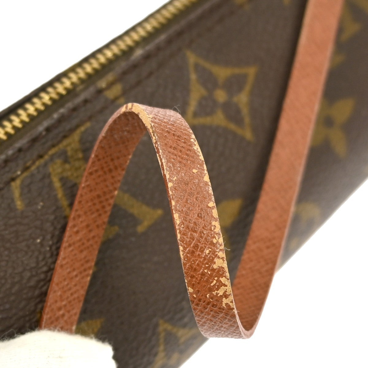 Louis Vuitton Papillon Pochette Monogram Canvas Brown Canvas Clutche & Pouche Bag (Pre-Owned)