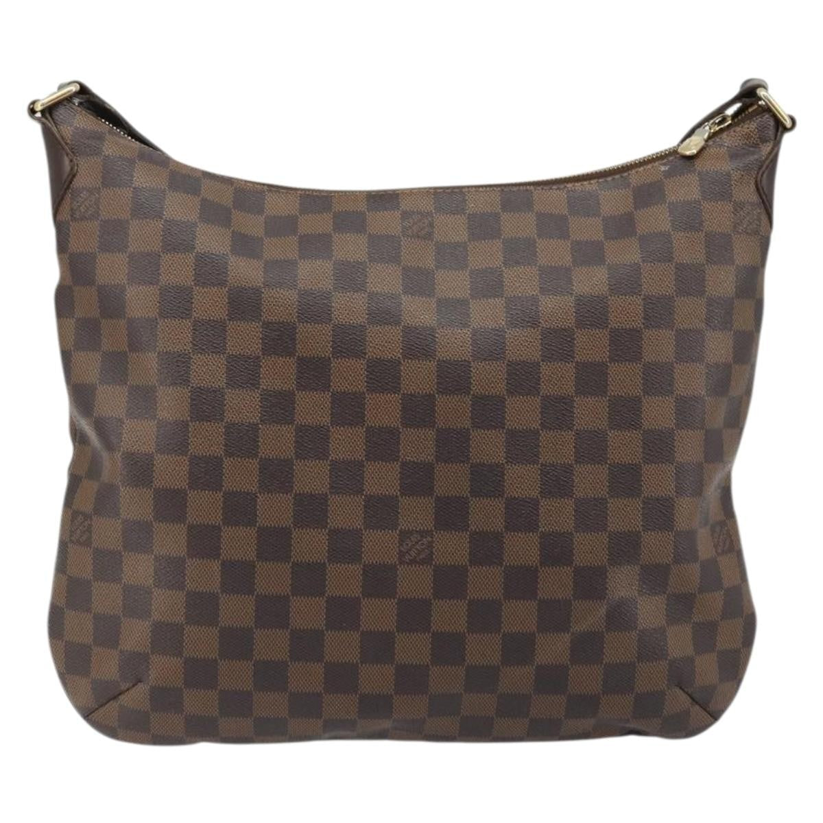 Louis Vuitton Bloomsbury Handbag Damier Brown Canvas Handbag (Pre-Owned)
