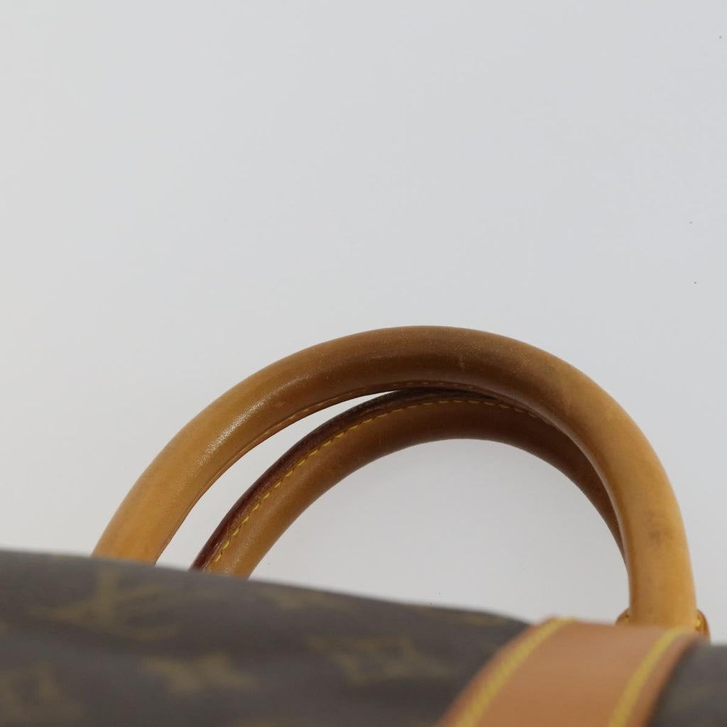 Louis Vuitton Keepall Bag Monogram Canvas Brown Canvas Travel Bag Bag (Pre-Owned)