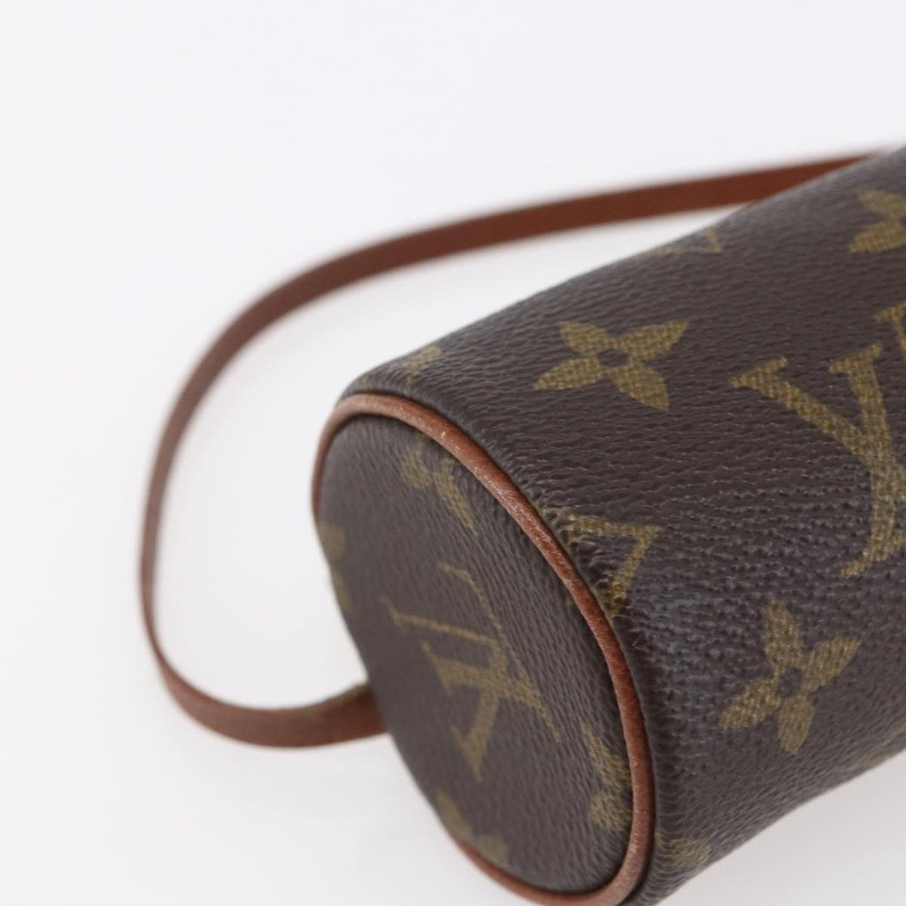 Louis Vuitton Papillon Pochette Monogram Canvas Brown Canvas Clutche & Pouche Bag (Pre-Owned)