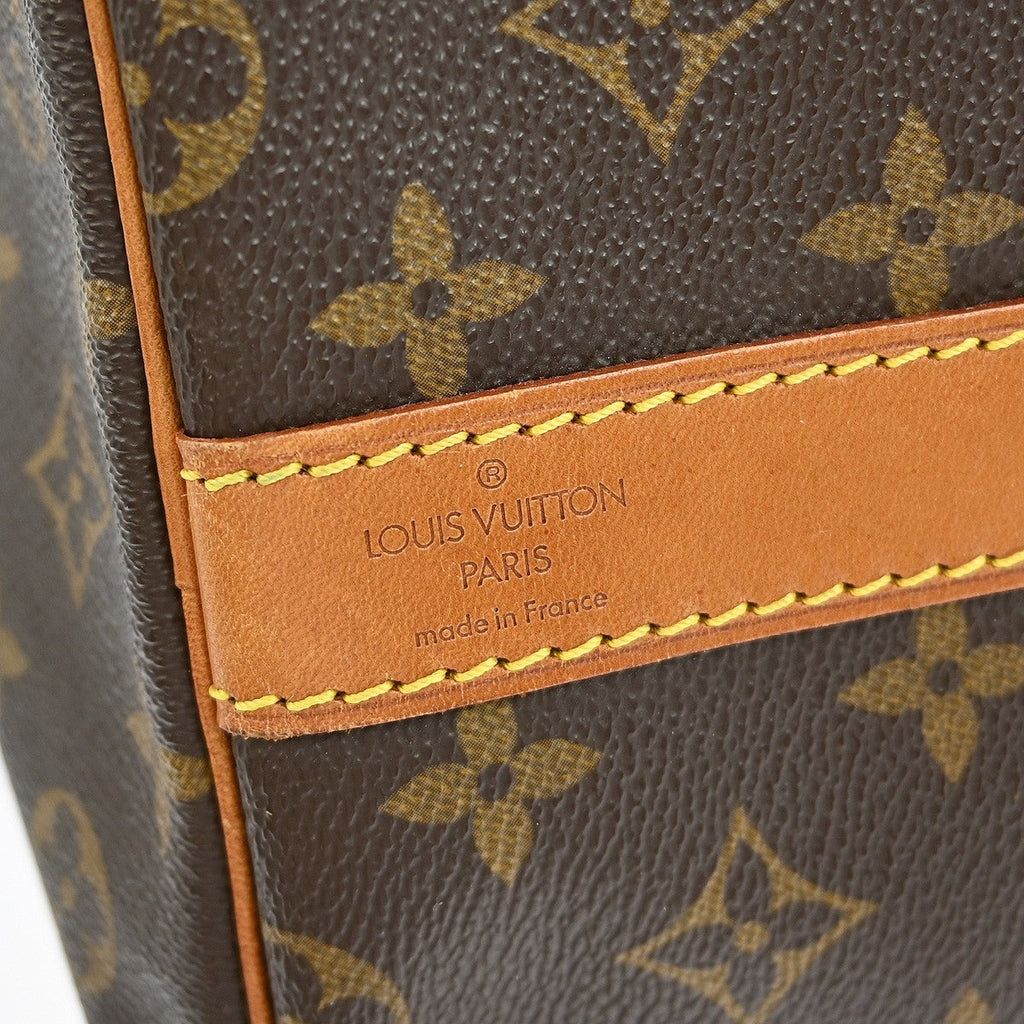 Louis Vuitton Keepall Bandouliere Bag Monogram Canvas Brown Canvas Travel Bag Bag (Pre-Owned)