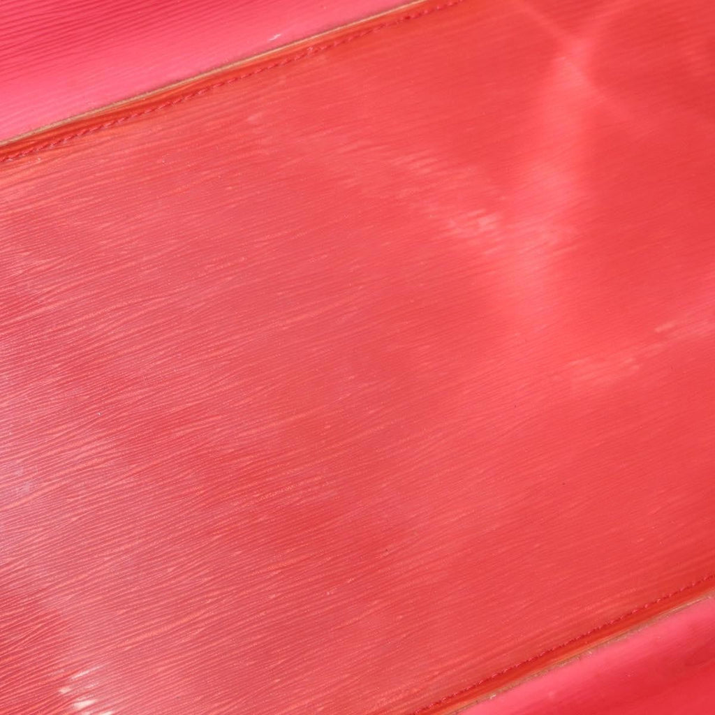 Louis Vuitton Plage Lagoon Bay Handbag Vinyl Epi Leather Red Plastic Tote Bag Bag (Pre-Owned)