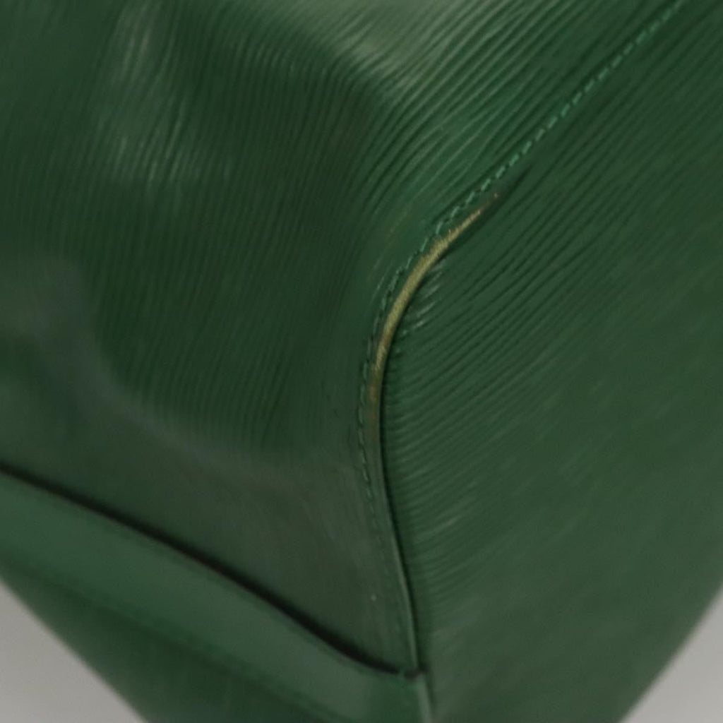 Louis Vuitton Petit Noe Handbag Epi Leather Green Leather Shoulder Bag Bag (Pre-Owned)