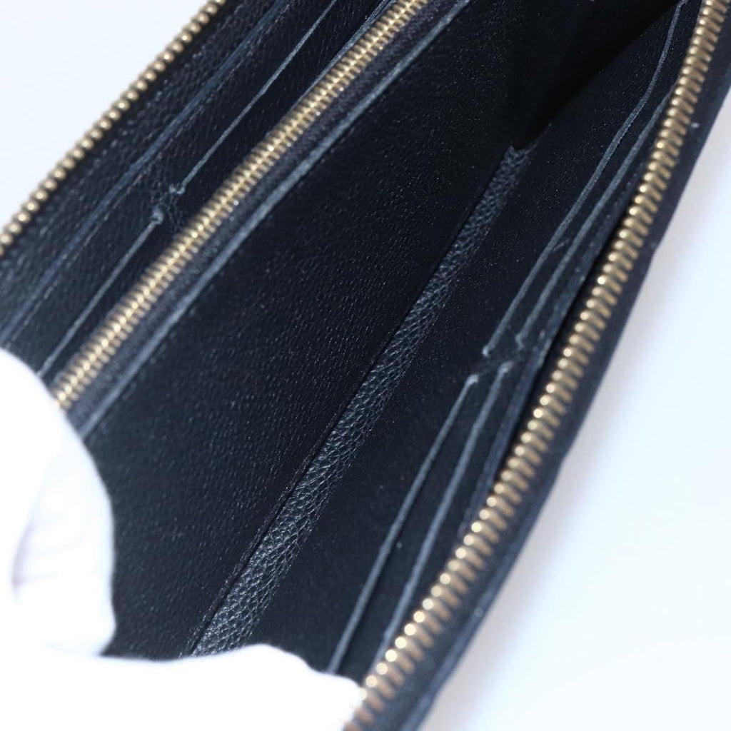 Louis Vuitton Portefeuille Zippy Monogramme Empreinte Monogramme Empreinte Black Leather Wallets Accessory (Pre-Owned)