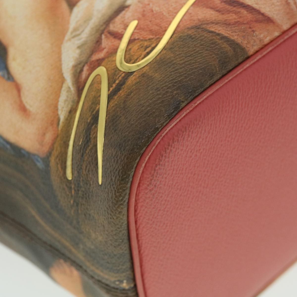 Louis Vuitton Neverfull Nm Tote Limited Edition Jeff Koons Titian Print Canvas Multicolour Canvas Tote Bag Bag (Pre-Owned)