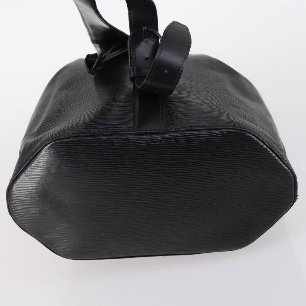 Louis Vuitton Sac A Dos Drawstring Backpack Epi Leather Black Leather Bag (Pre-Owned)