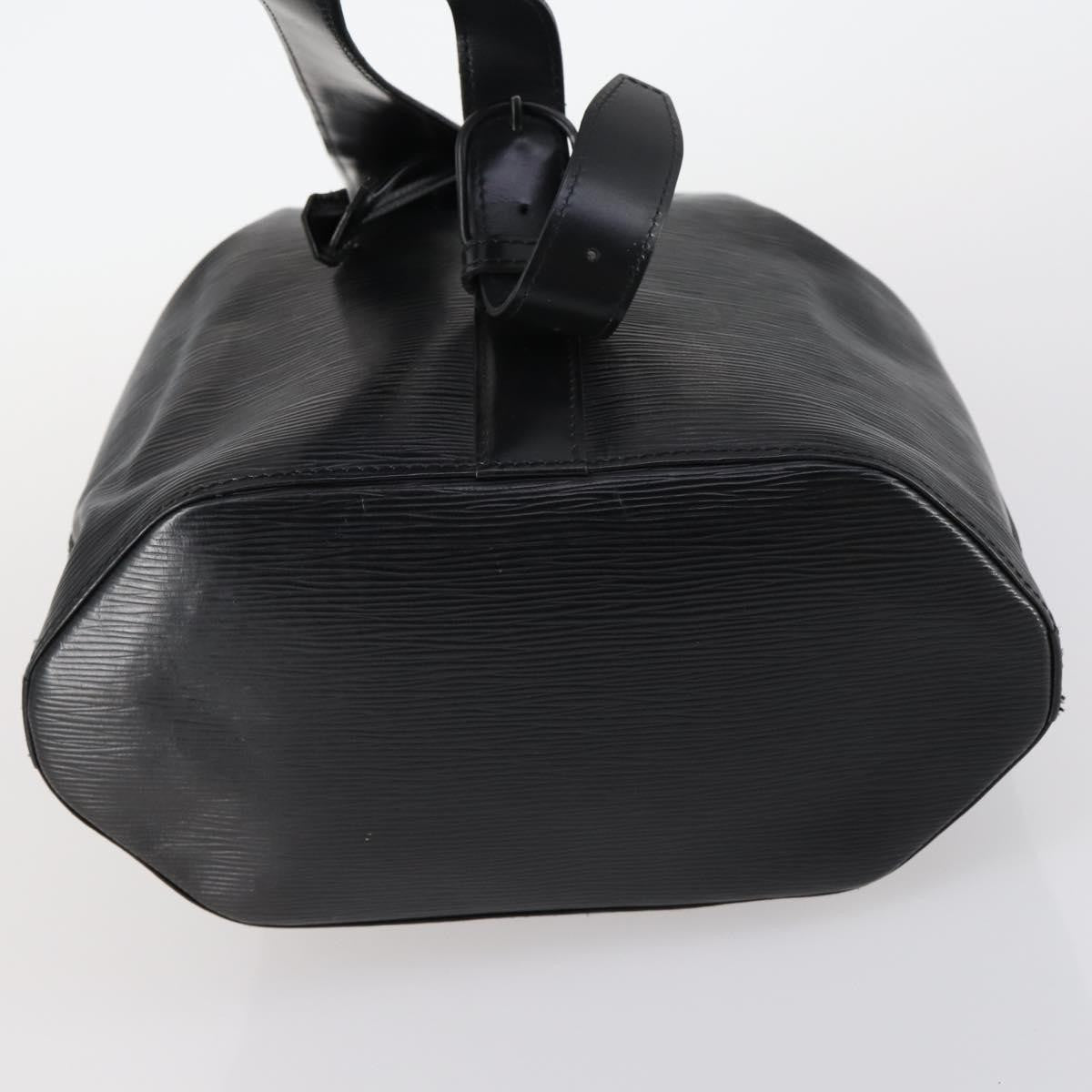 Louis Vuitton Sac A Dos Drawstring Backpack Epi Leather Black Leather Bag (Pre-Owned)