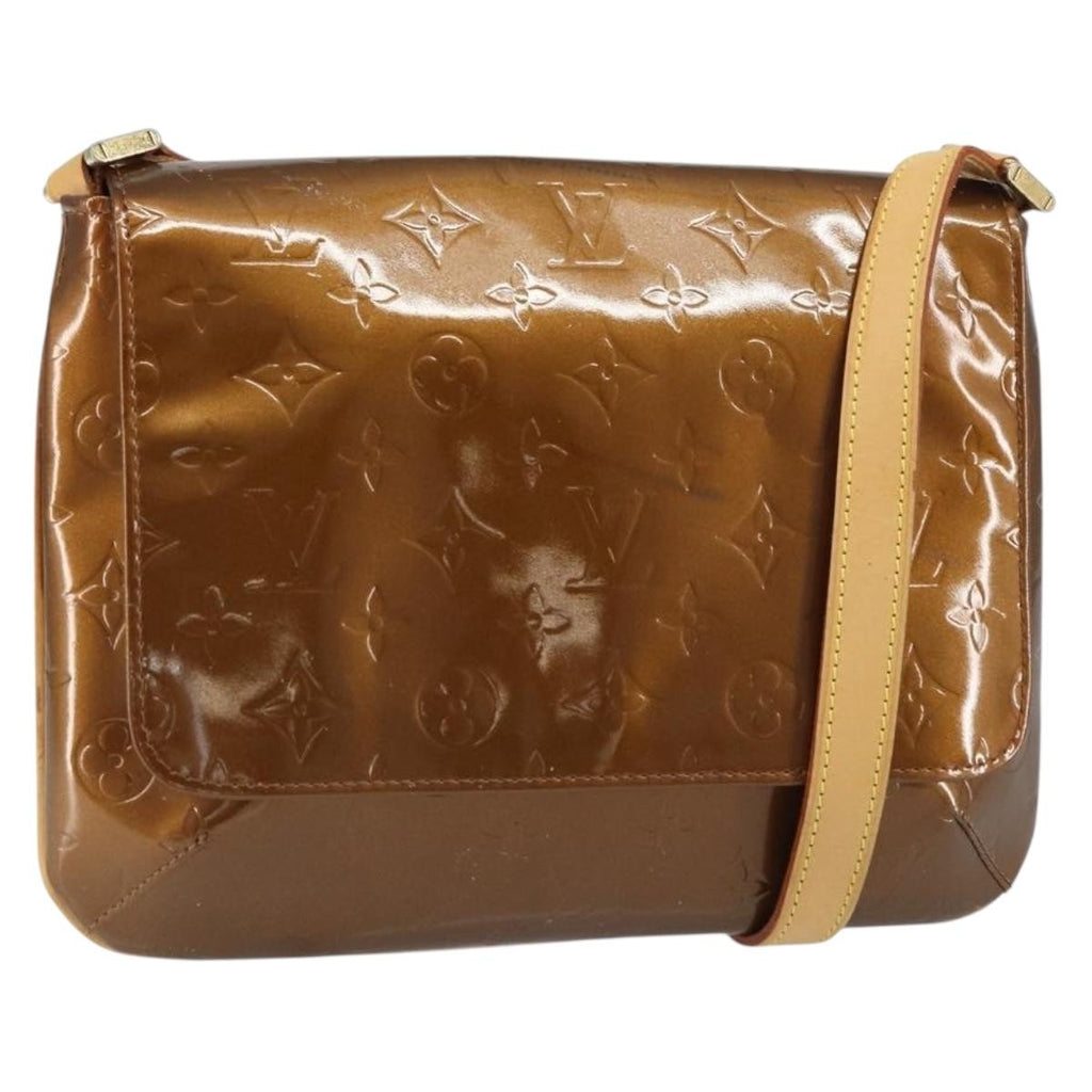 Louis Vuitton Thompson Street Handbag Monogram Vernis Brown Patent_Leather Shoulder Bag Bag (Pre-Owned)