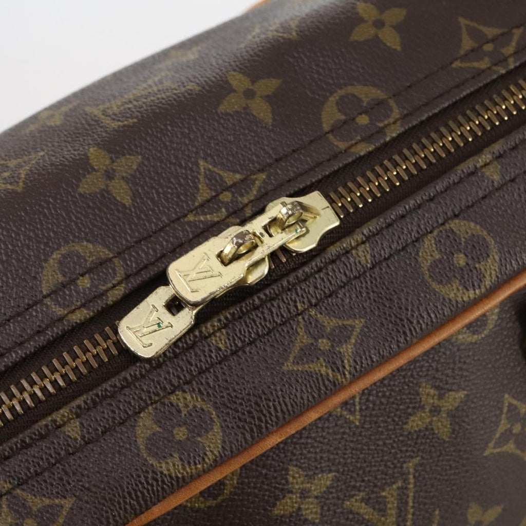 Louis Vuitton Sirius Handbag Monogram Canvas Brown Canvas Travel Bag Bag (Pre-Owned)