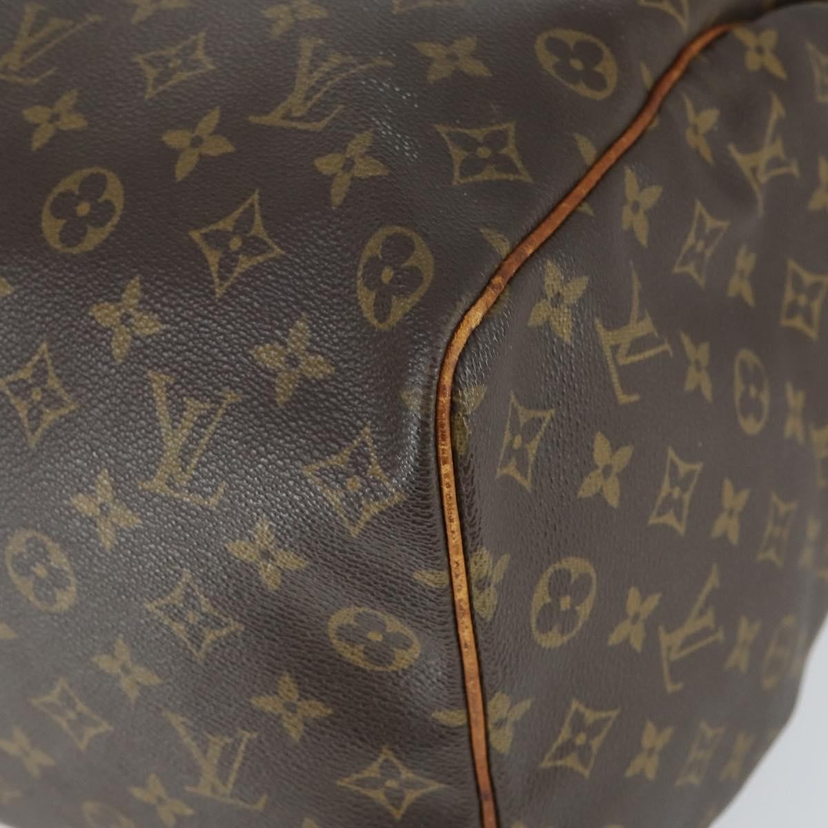 Louis Vuitton Keepall Bag Monogram Canvas Brown Canvas Travel Bag Bag (Pre-Owned)