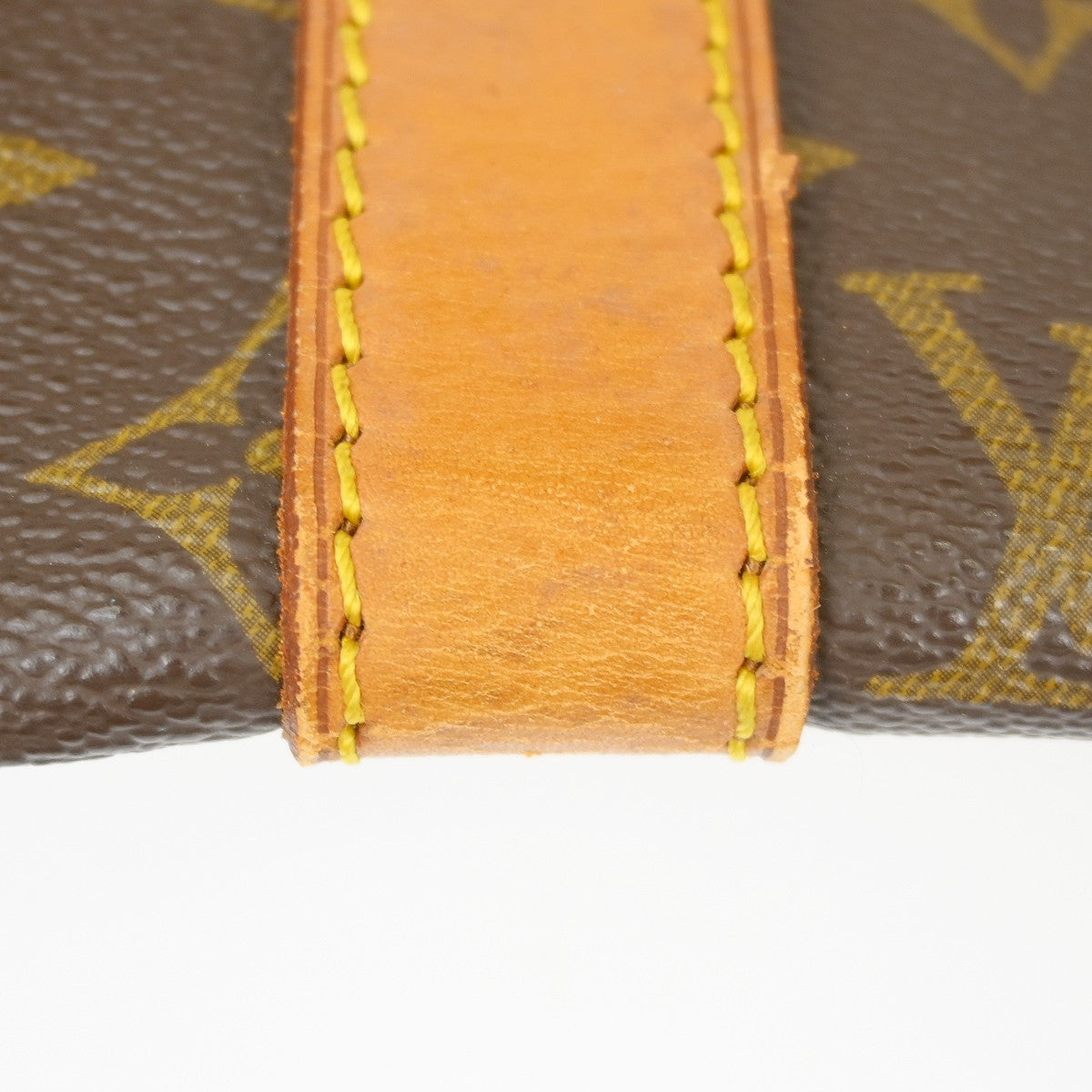 Louis Vuitton Keepall Bag Monogram Canvas Brown Canvas Travel Bag Bag (Pre-Owned)