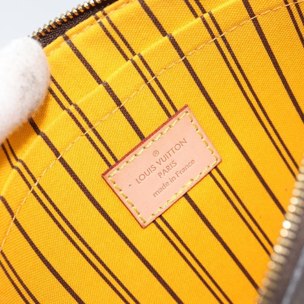 Louis Vuitton Neverfull Pochette Monogram Canvas Brown Canvas Clutche & Pouche Bag (Pre-Owned)