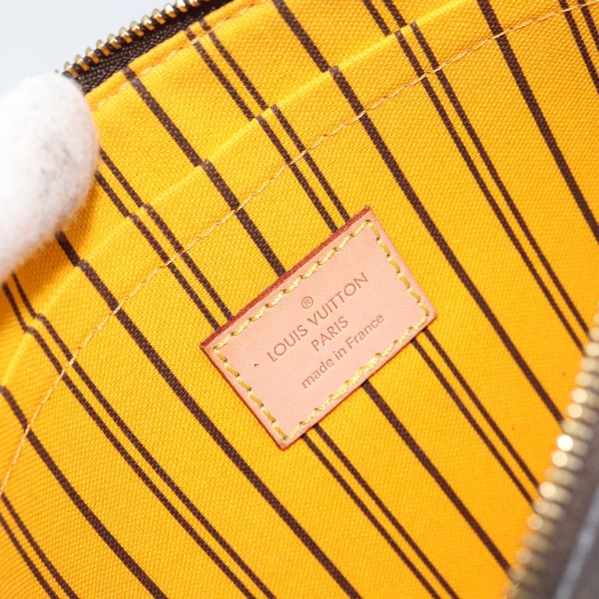 Louis Vuitton Neverfull Pochette Monogram Canvas Brown Canvas Clutche & Pouche Bag (Pre-Owned)