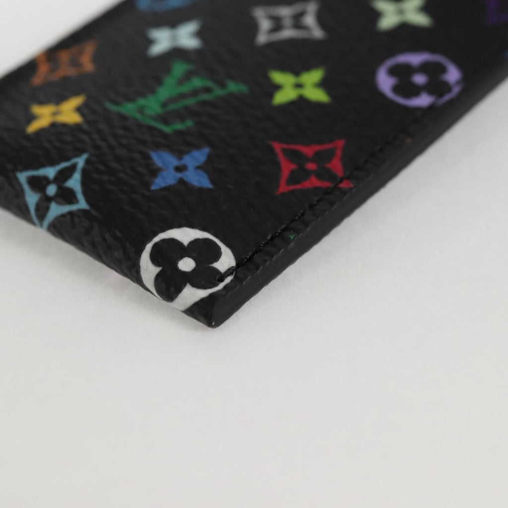 Louis Vuitton Etui À Stylo Canvas Black Canvas Clutche & Pouche Bag (Pre-Owned)