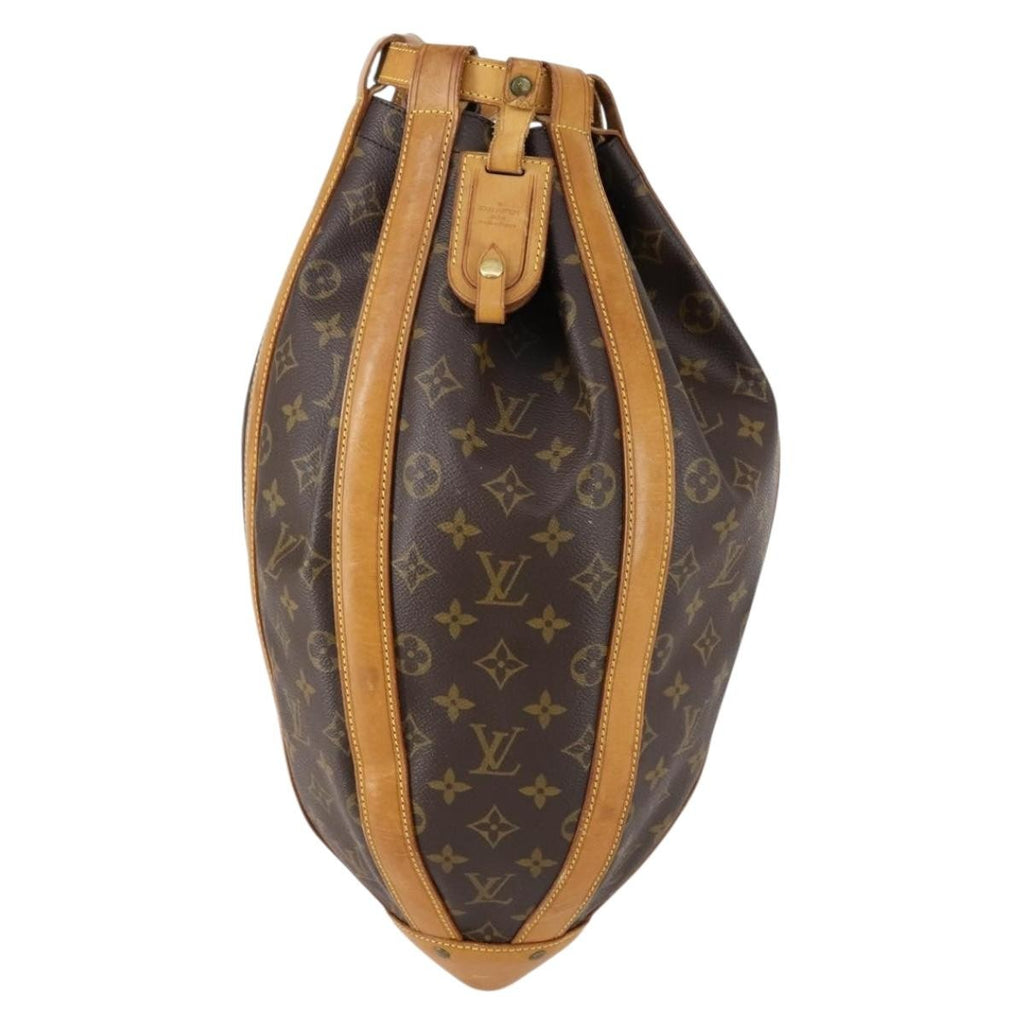 Louis Vuitton Romeo Gigli Handbag Monogram Canvas Brown Canvas Shoulder Bag Bag (Pre-Owned)