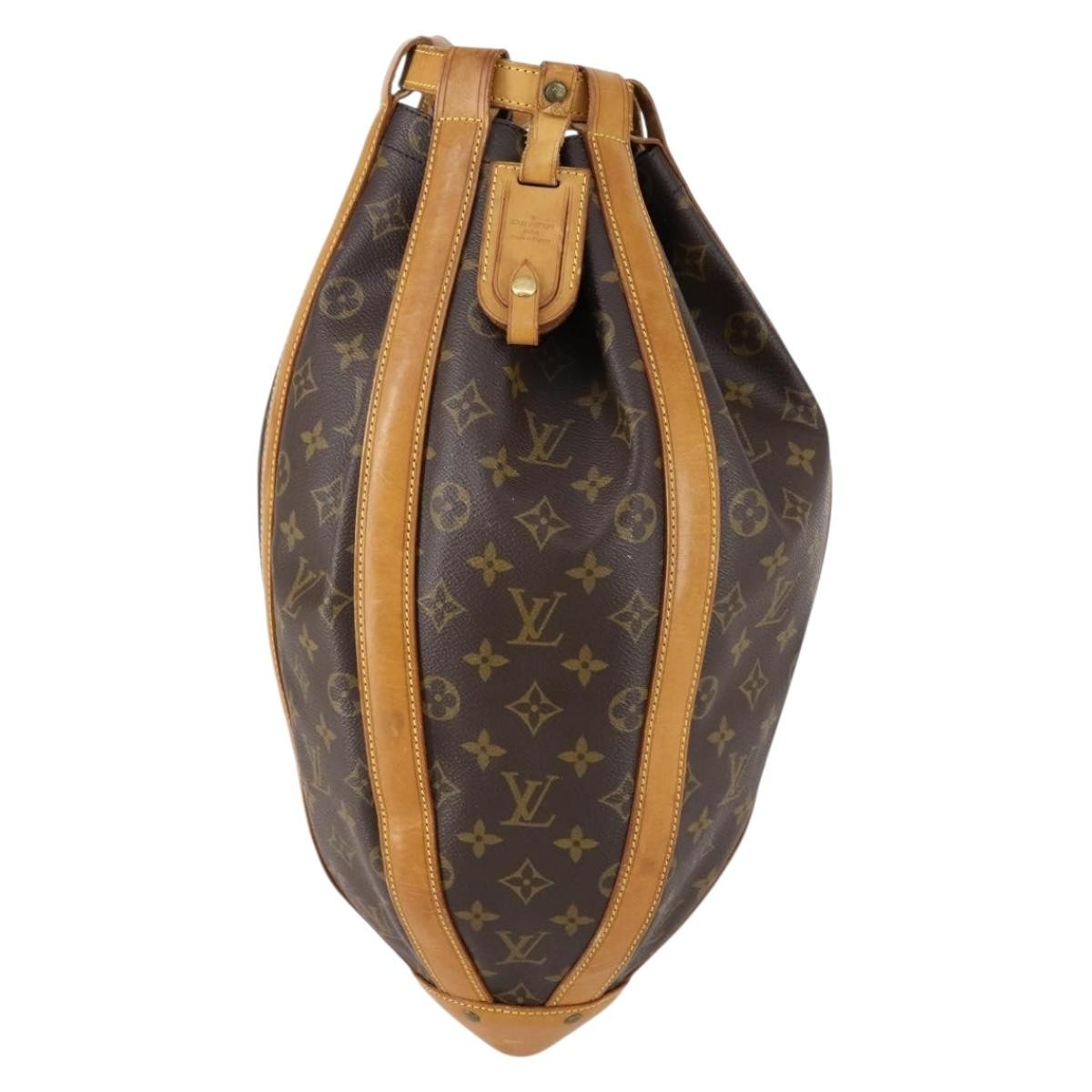Louis Vuitton Romeo Gigli Handbag Monogram Canvas Brown Canvas Shoulder Bag Bag (Pre-Owned)
