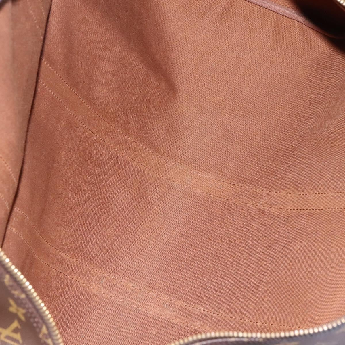 Louis Vuitton Keepall Bag Monogram Canvas Brown Canvas Travel Bag Bag (Pre-Owned)