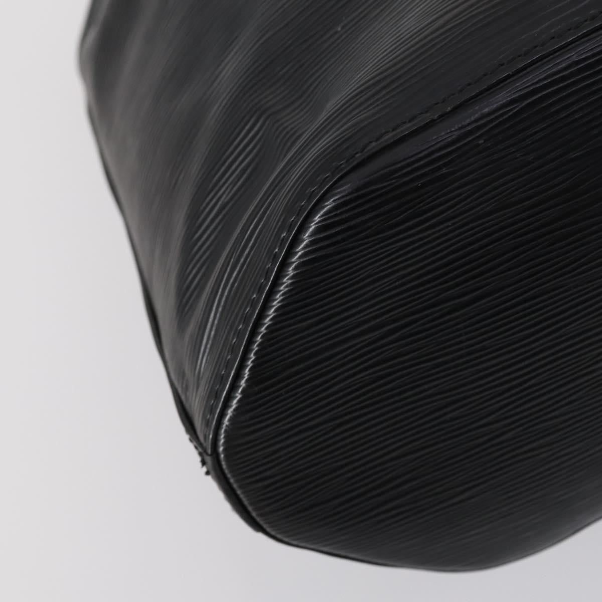 Louis Vuitton Sac A Dos Drawstring Backpack Epi Leather Black Leather Bag (Pre-Owned)