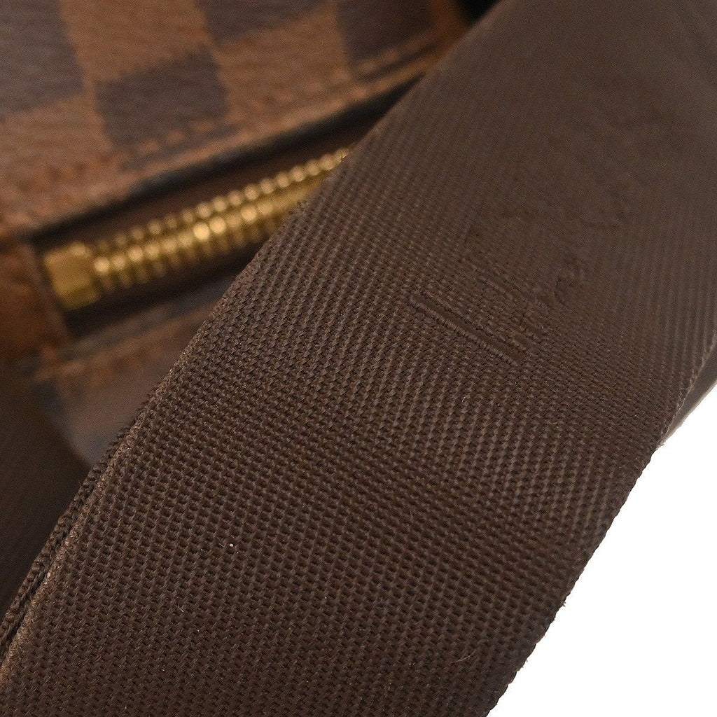 Louis Vuitton Naviglio Handbag Damier Brown Canvas Shoulder Bag Bag (Pre-Owned)