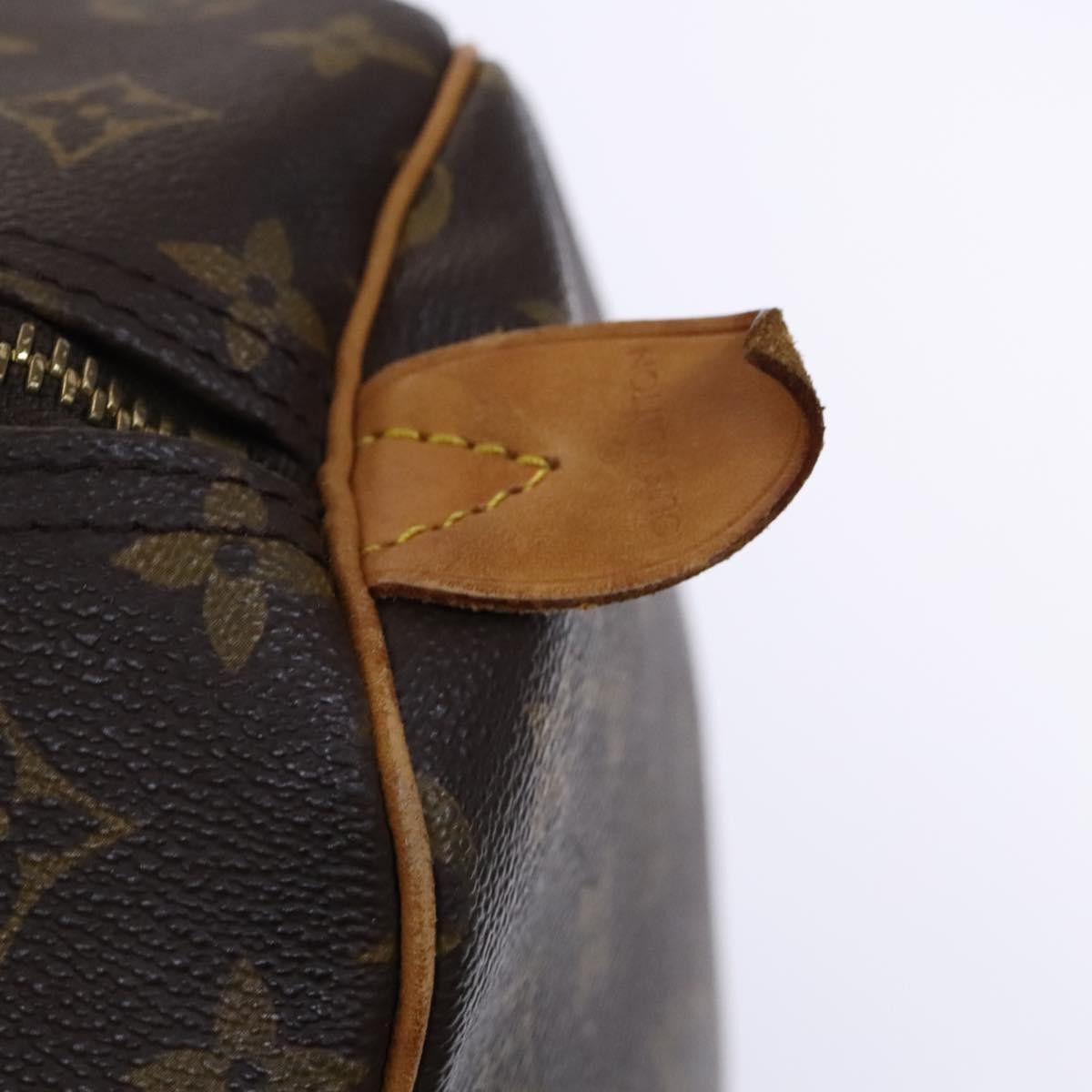 Louis Vuitton Keepall Bag Monogram Canvas Brown Canvas Travel Bag Bag (Pre-Owned)
