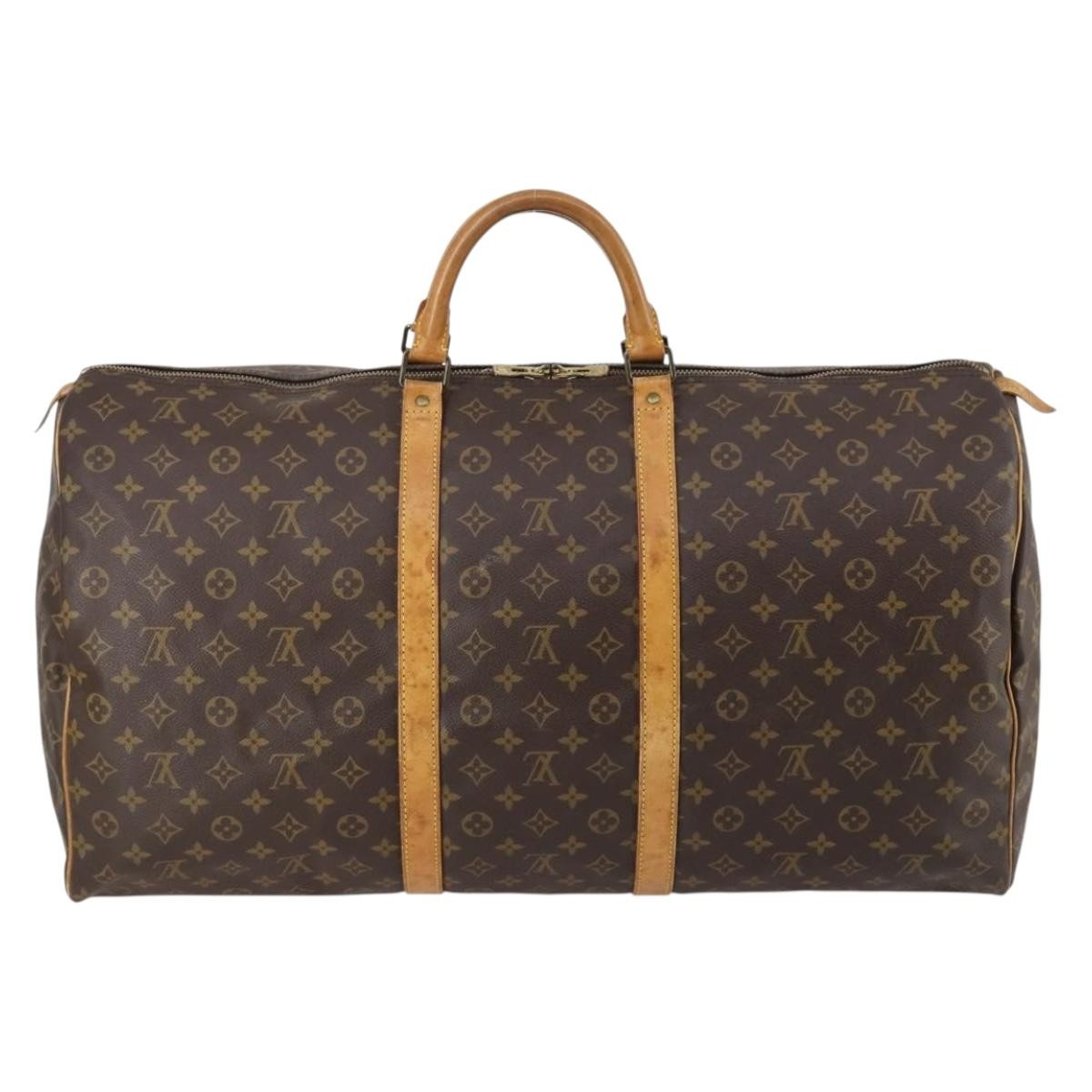Louis Vuitton Keepall Bag Monogram Canvas Multicolour Canvas Bag (Pre-Owned)