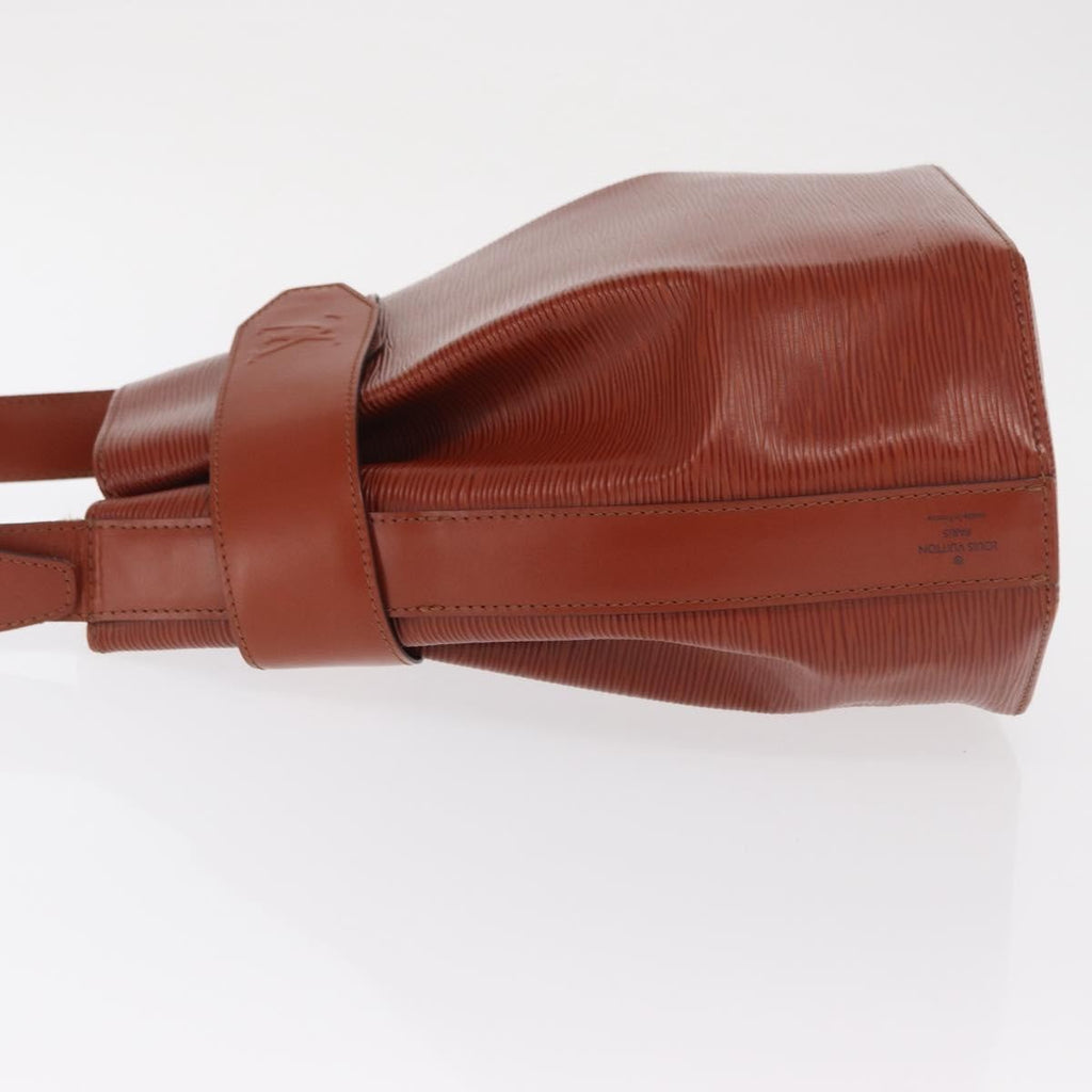 Louis Vuitton Vintage Sac D'epaule Handbag Epi Leather Brown Leather Shoulder Bag Bag (Pre-Owned)