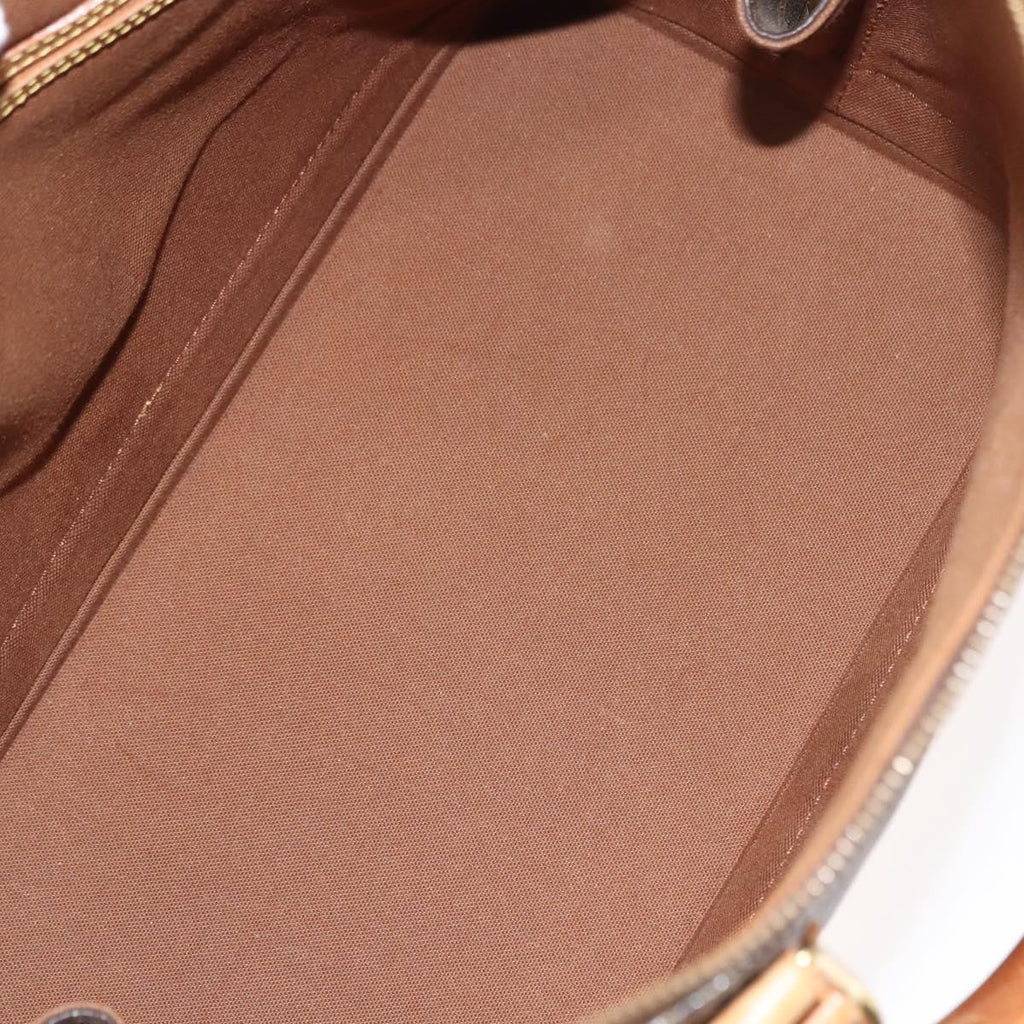 Louis Vuitton Alma Handbag Monogram Canvas Brown Canvas Handbag (Pre-Owned)