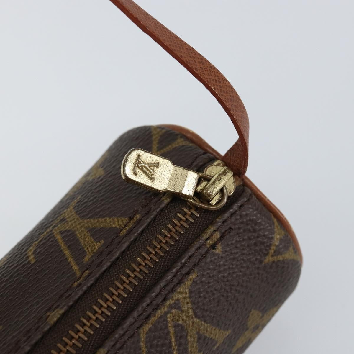 Louis Vuitton Papillon Pochette Monogram Canvas Brown Canvas Clutche & Pouche Bag (Pre-Owned)