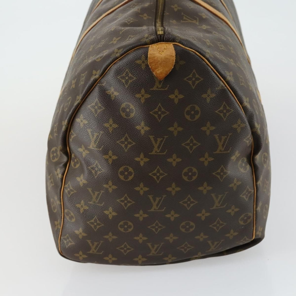 Louis Vuitton Keepall Bag Monogram Canvas Brown Canvas Travel Bag Bag (Pre-Owned)