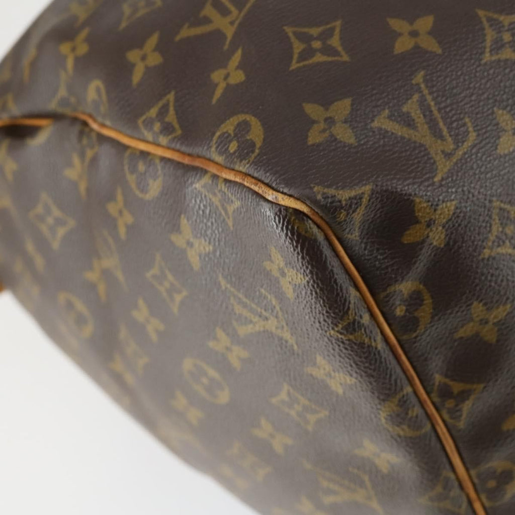 Louis Vuitton Keepall Bag Monogram Canvas Brown Canvas Travel Bag Bag (Pre-Owned)
