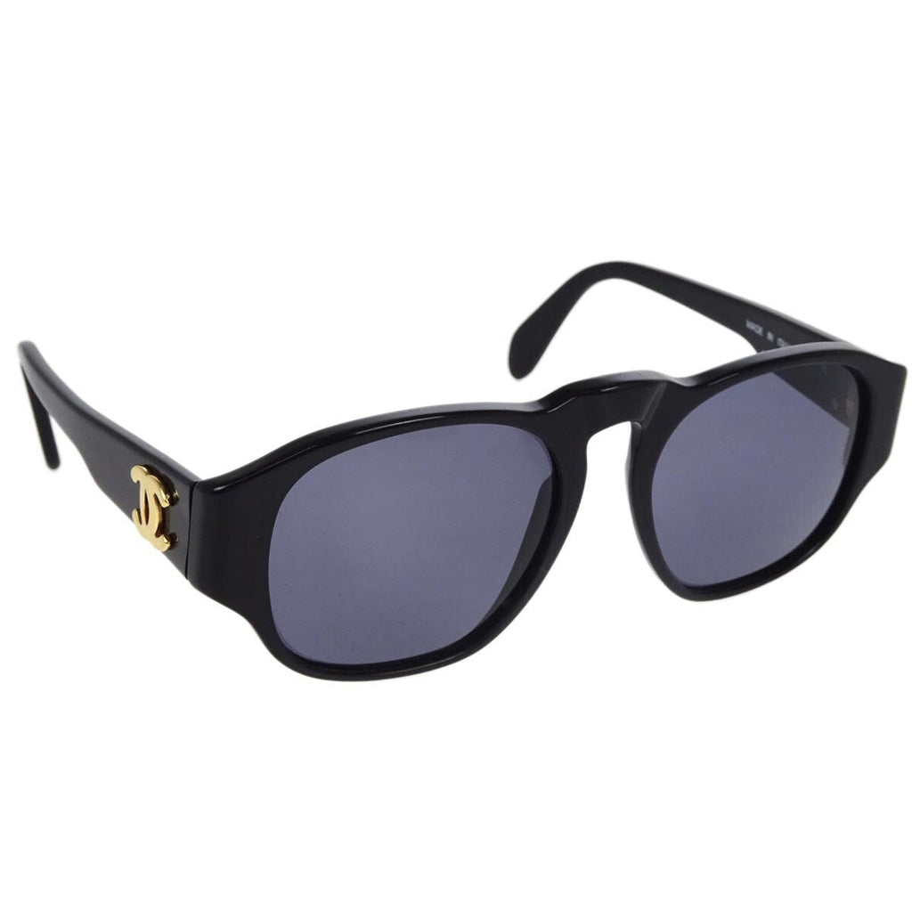 Chanel Chanel Logo Sunglasses Eye Wear Plastic Black Plastic Sunglasse Accessory (Pre-Owned)