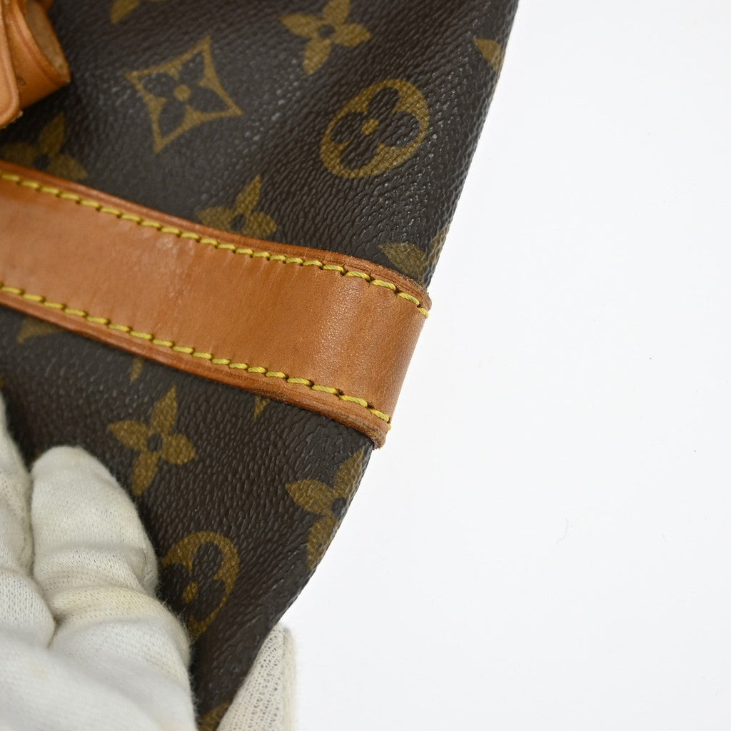 Louis Vuitton Keepall Bandouliere Bag Monogram Canvas Brown Canvas Travel Bag Bag (Pre-Owned)