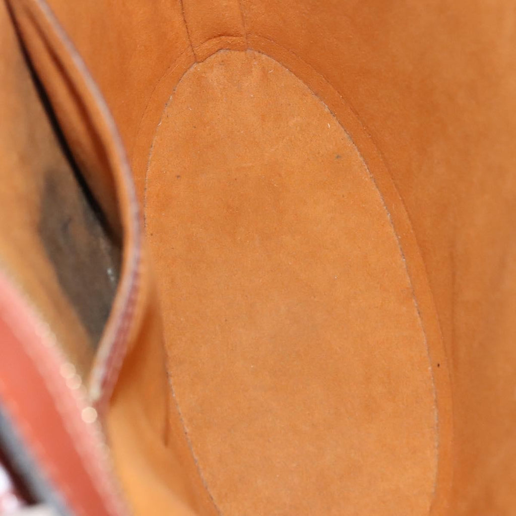 Louis Vuitton Saint Jacques Handbag Epi Leather Brown Leather Handbag (Pre-Owned)