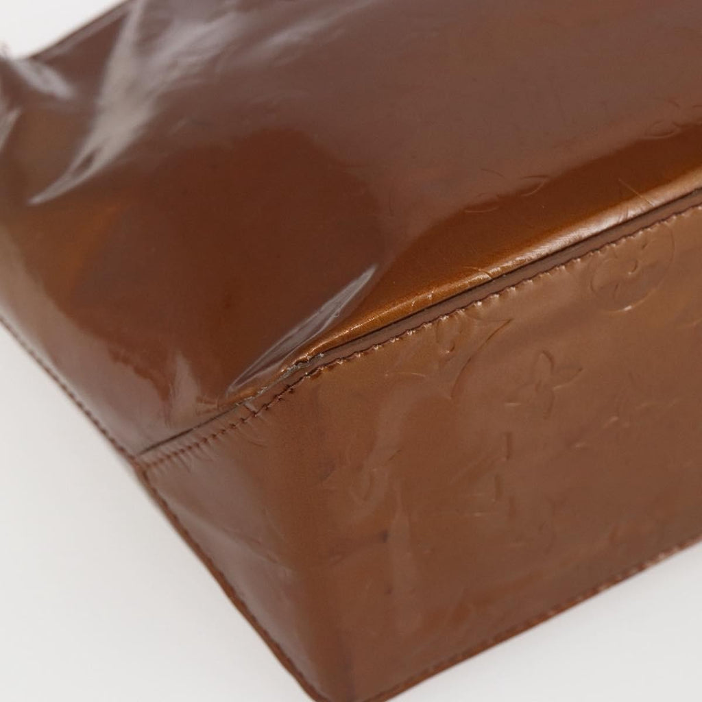 Louis Vuitton Reade Handbag Monogram Vernis Brown Patent_Leather Handbag (Pre-Owned)