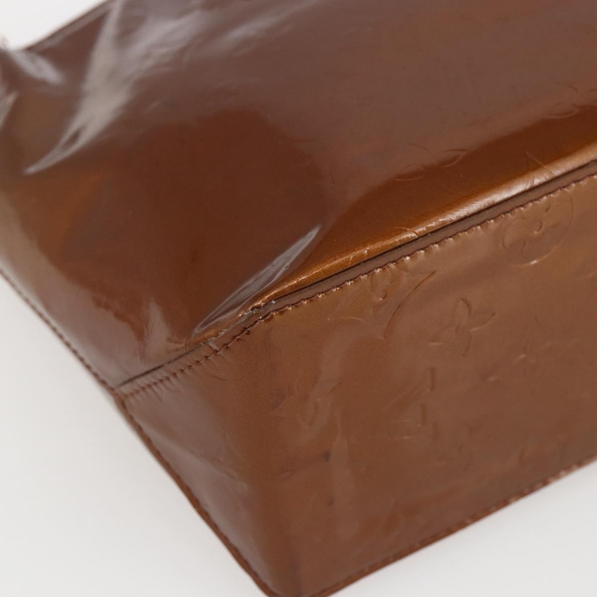 Louis Vuitton Reade Handbag Monogram Vernis Brown Patent_Leather Handbag (Pre-Owned)