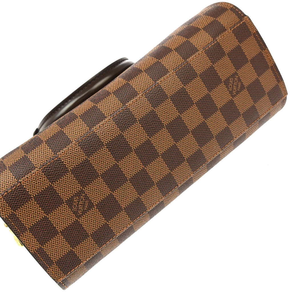 Louis Vuitton Triana Bag Damier Brown Canvas Handbag (Pre-Owned)