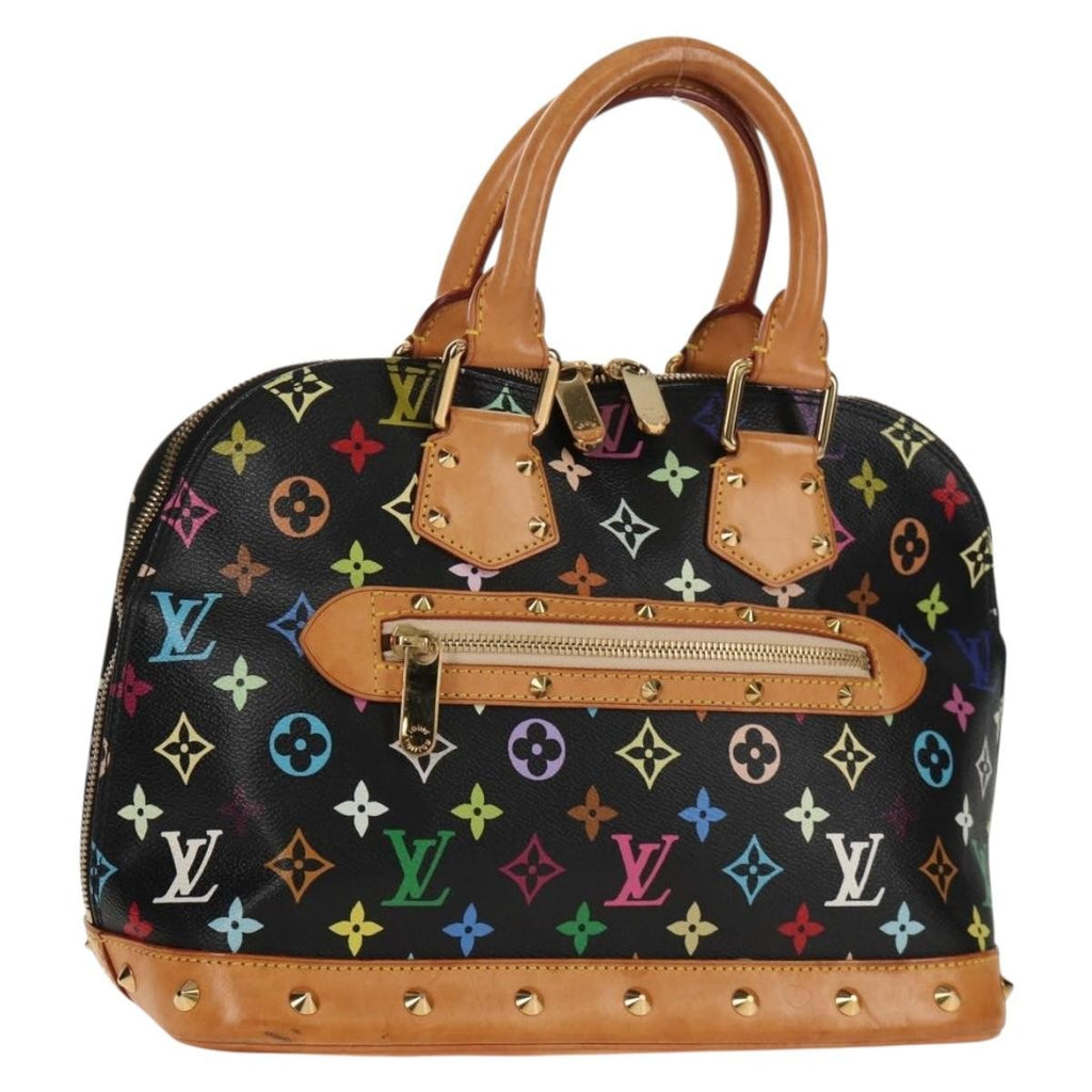 Louis Vuitton Alma Handbag Monogram Multicolor Multicolour Canvas Handbag (Pre-Owned)