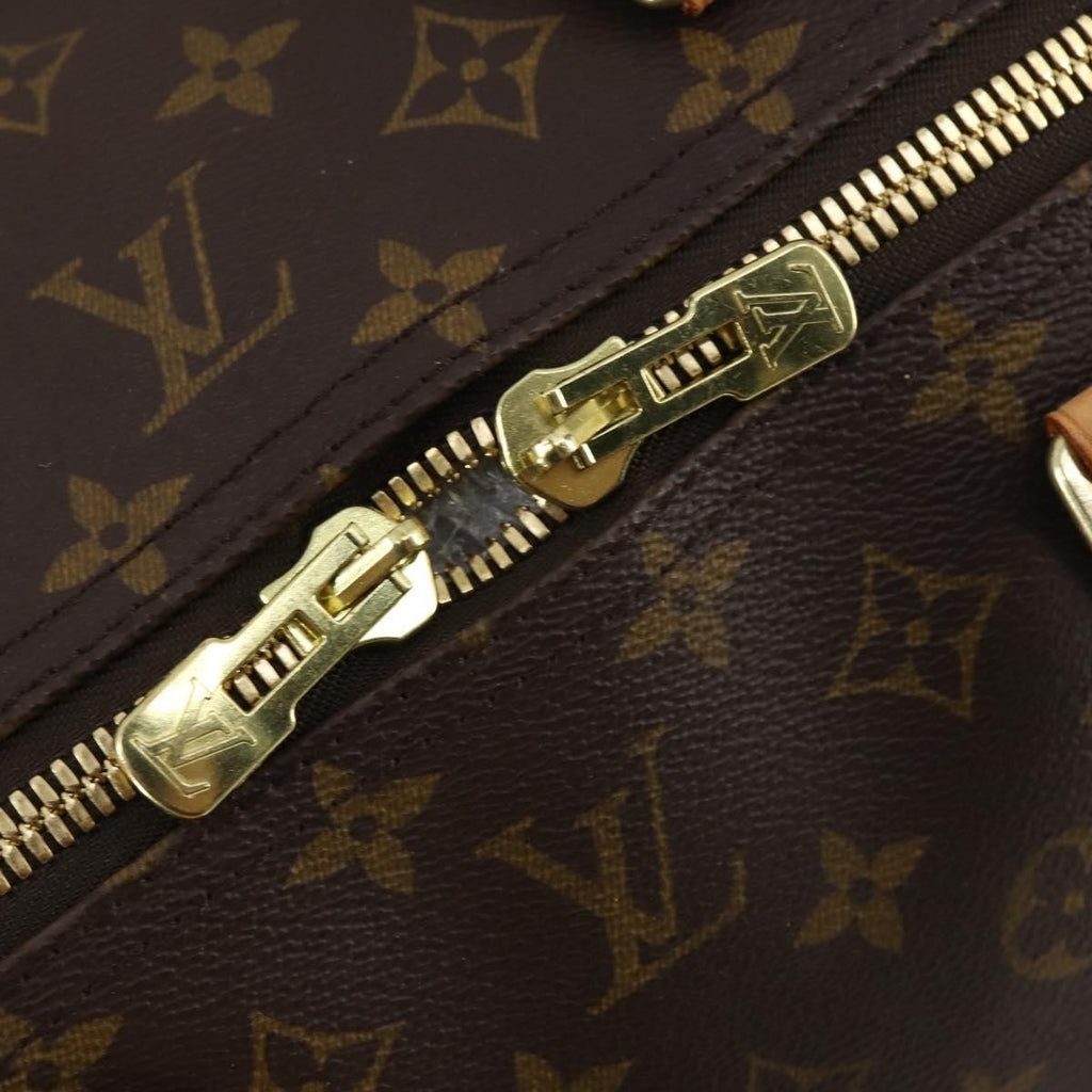 Louis Vuitton Keepall Bag Monogram Canvas Brown Canvas Travel Bag Bag (Pre-Owned)
