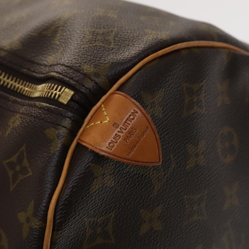 Louis Vuitton Keepall Bag Monogram Canvas Brown Canvas Travel Bag Bag (Pre-Owned)