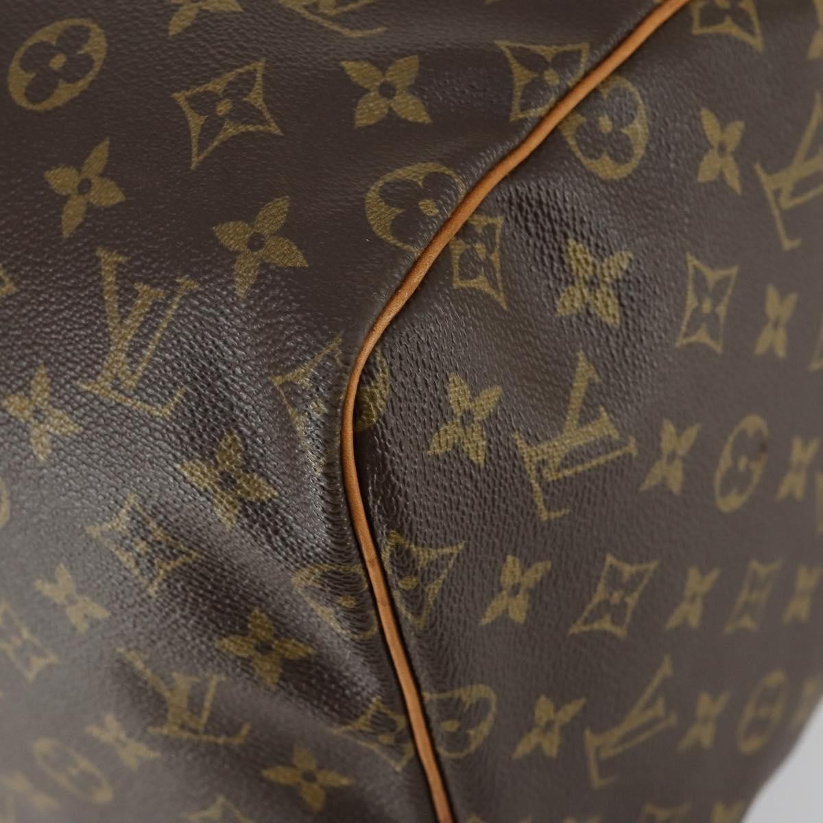 Louis Vuitton Keepall Bag Monogram Canvas Brown Canvas Travel Bag Bag (Pre-Owned)