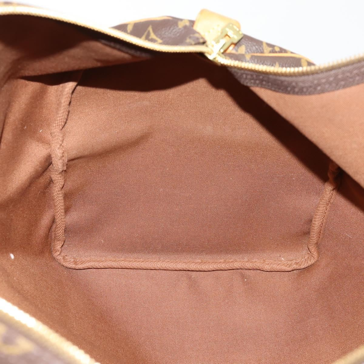 Louis Vuitton Keepall Bag Monogram Canvas Brown Canvas Travel Bag Bag (Pre-Owned)