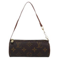 Louis Vuitton Papillon Pochette Monogram Canvas Brown Canvas Clutche & Pouche Bag (Pre-Owned)