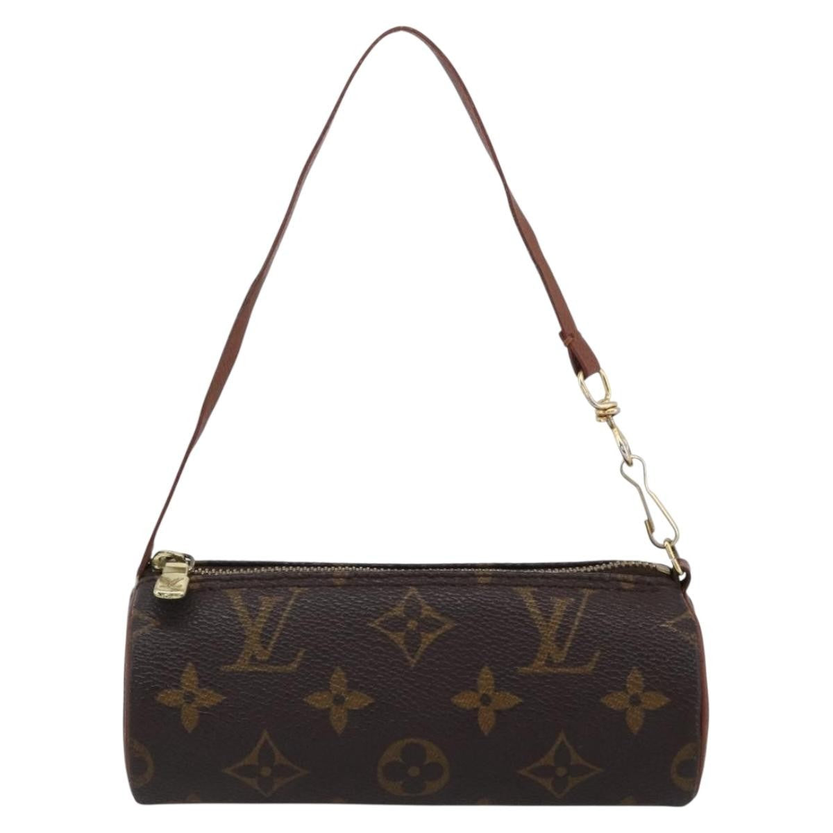 Louis Vuitton Papillon Pochette Monogram Canvas Brown Canvas Clutche & Pouche Bag (Pre-Owned)