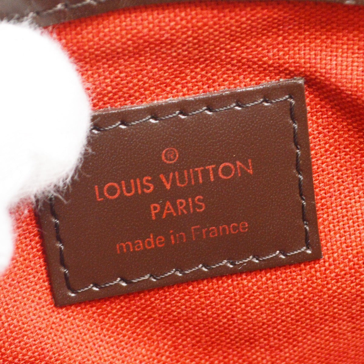 Louis Vuitton Verona Handbag Damier Brown Canvas Shoulder Bag Bag (Pre-Owned)
