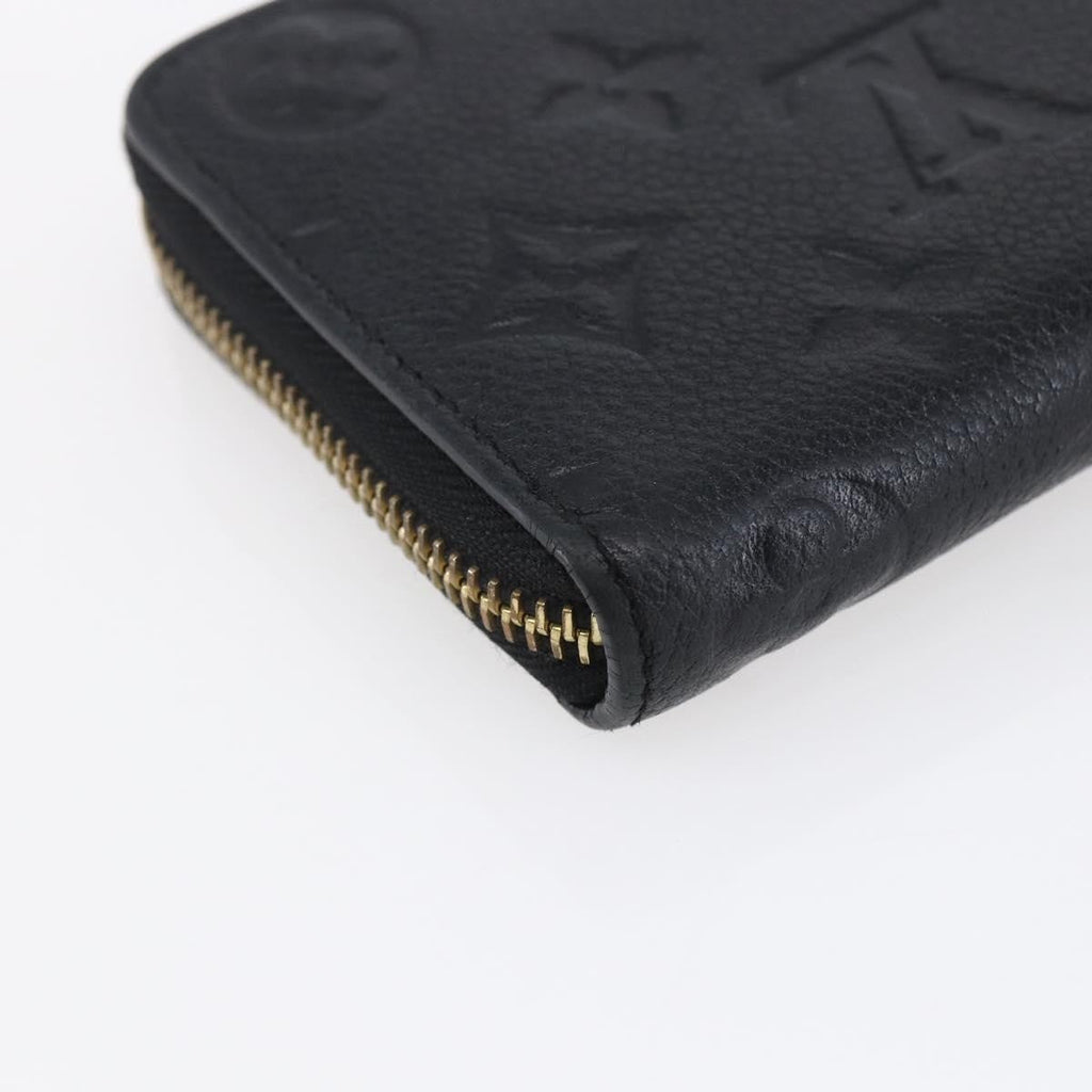 Louis Vuitton Portefeuille Zippy Monogramme Empreinte Monogramme Empreinte Black Leather Wallets Accessory (Pre-Owned)