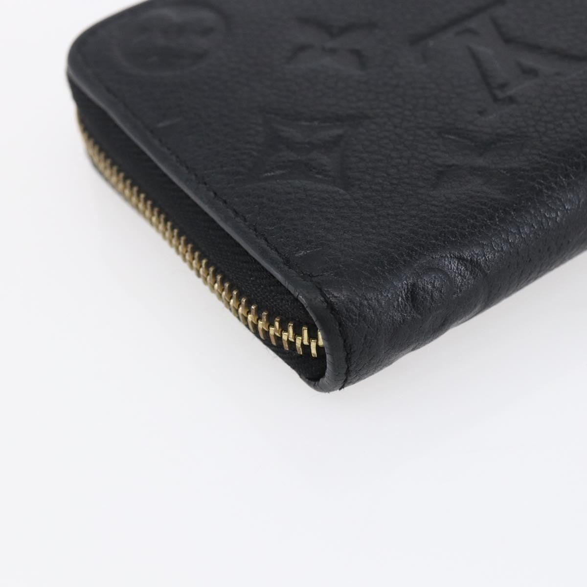 Louis Vuitton Portefeuille Zippy Monogramme Empreinte Monogramme Empreinte Black Leather Wallets Accessory (Pre-Owned)