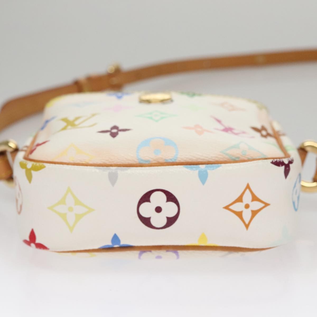 Louis Vuitton Rift Handbag Monogram Multicolor White Canvas Shoulder Bag Bag (Pre-Owned)