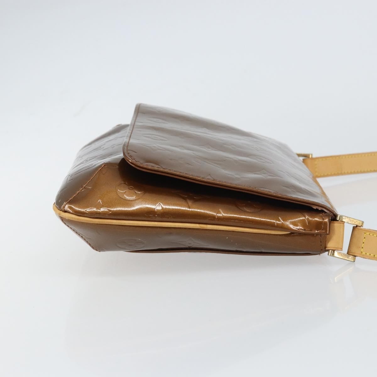Louis Vuitton Thompson Street Handbag Monogram Vernis Brown Patent_Leather Shoulder Bag Bag (Pre-Owned)